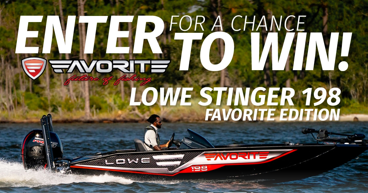 The 2023 MLF Lowe Stinger 198 Favorite Edition Bass Boat Giveaway - Julie's  Freebies